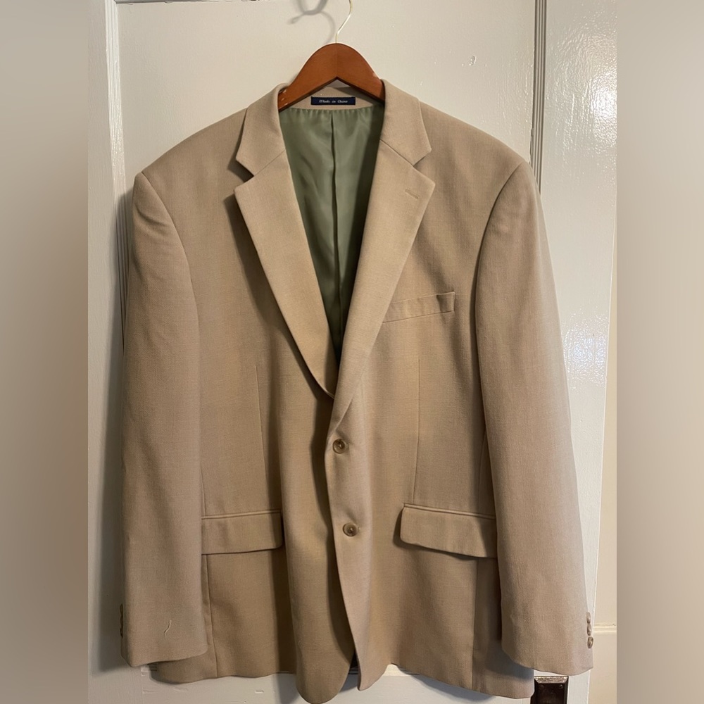 Alan Flusser Suit Jacket Size 48 R